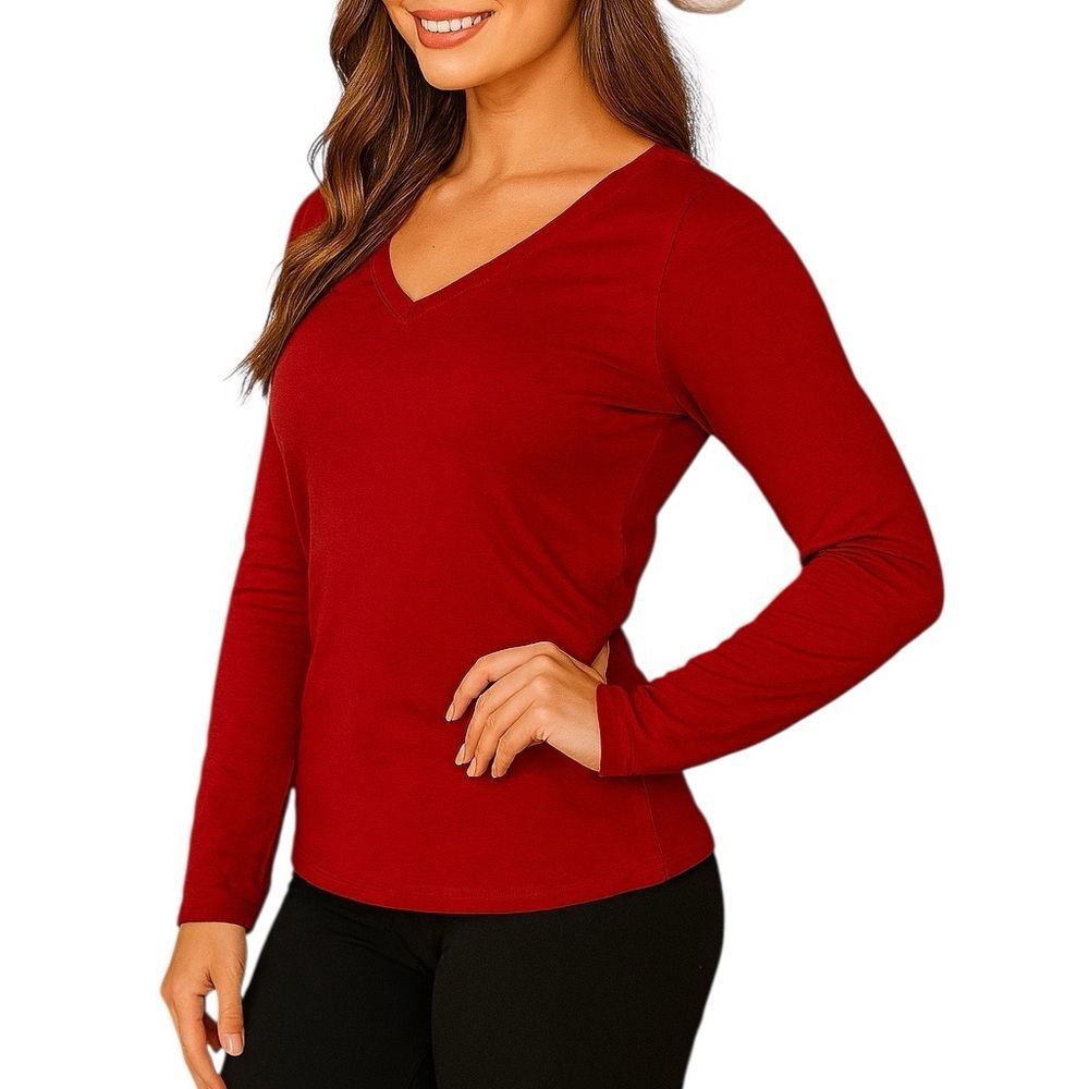 Brand new with tags! Anne Klein cashmere cotton blend Long Sleeve Top - Picture 1 of 10